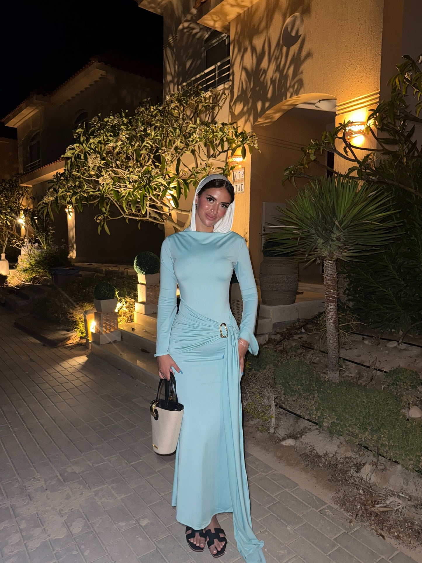 The Aqua wrap dress