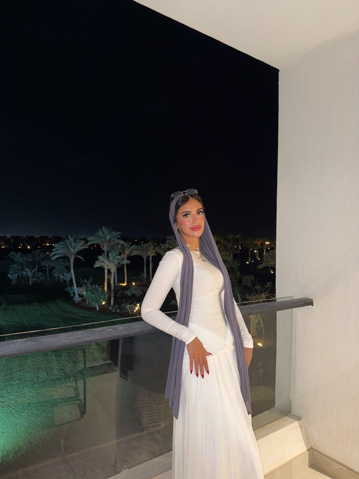 Sophia dress in white