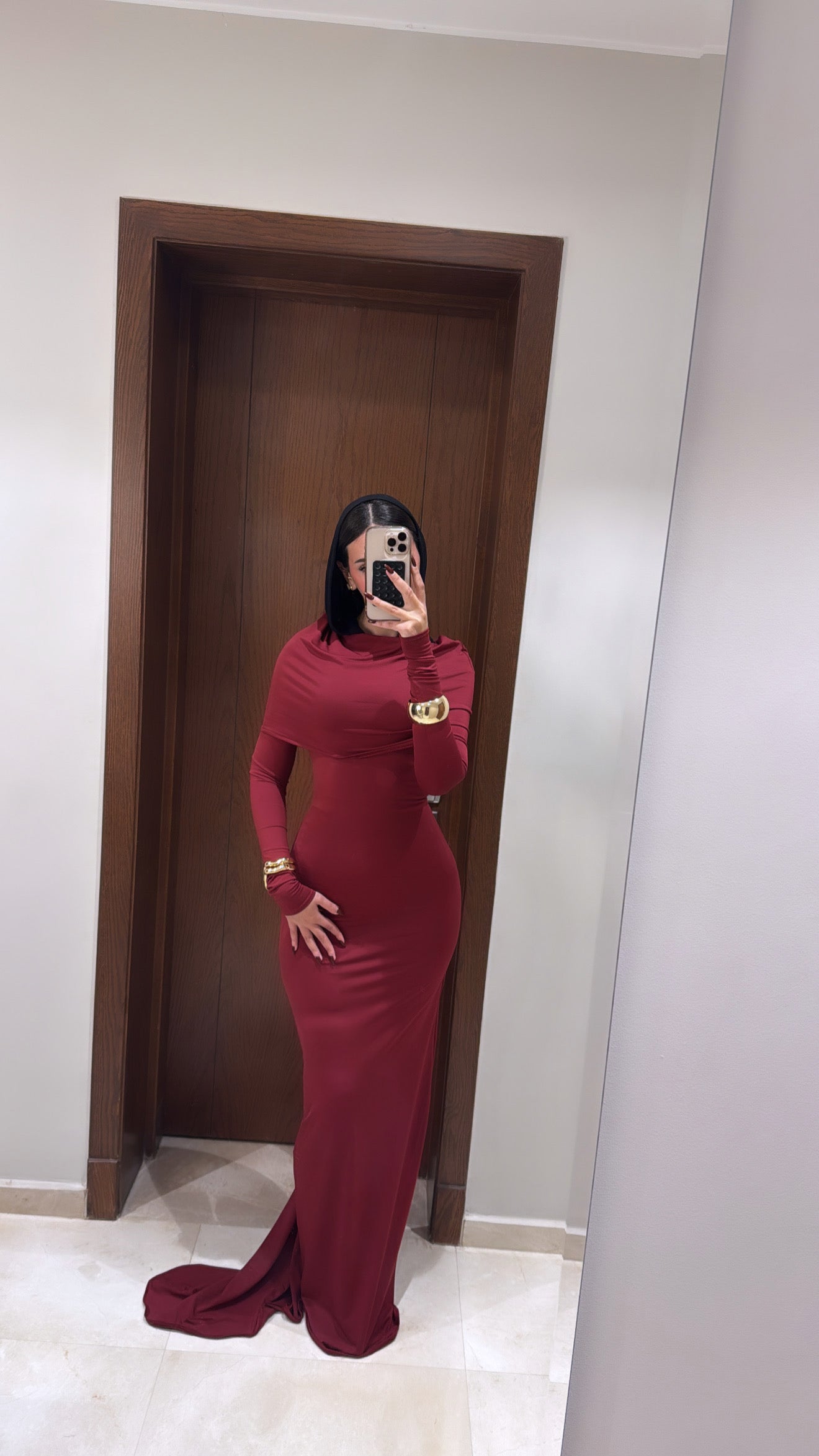 Mermaid hourglass dress