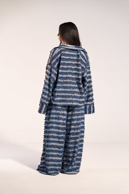 The Stripped Denim set