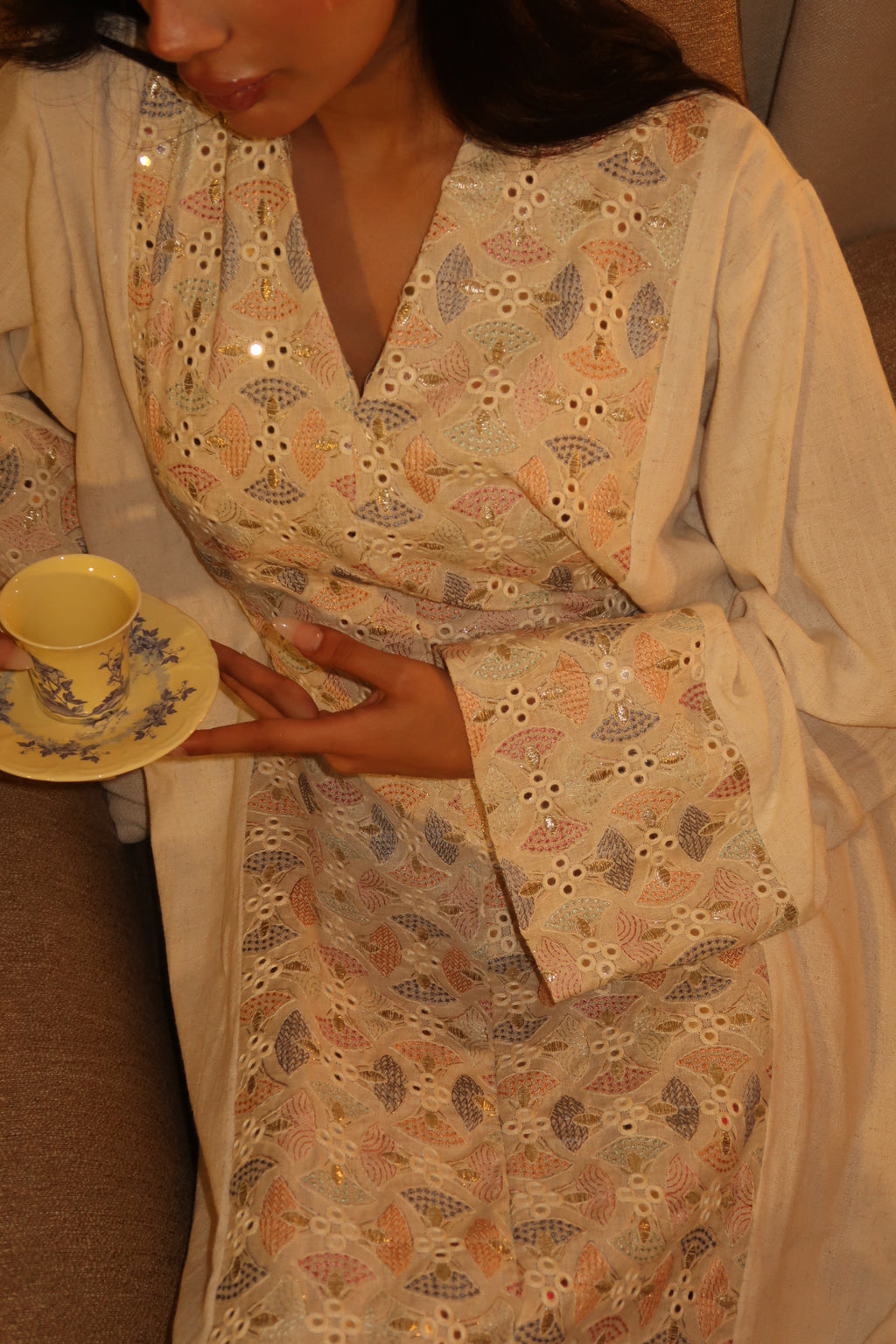 The Moonlit Kaftan Dress