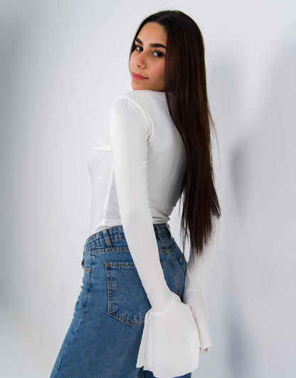 Ruffle bodysuit