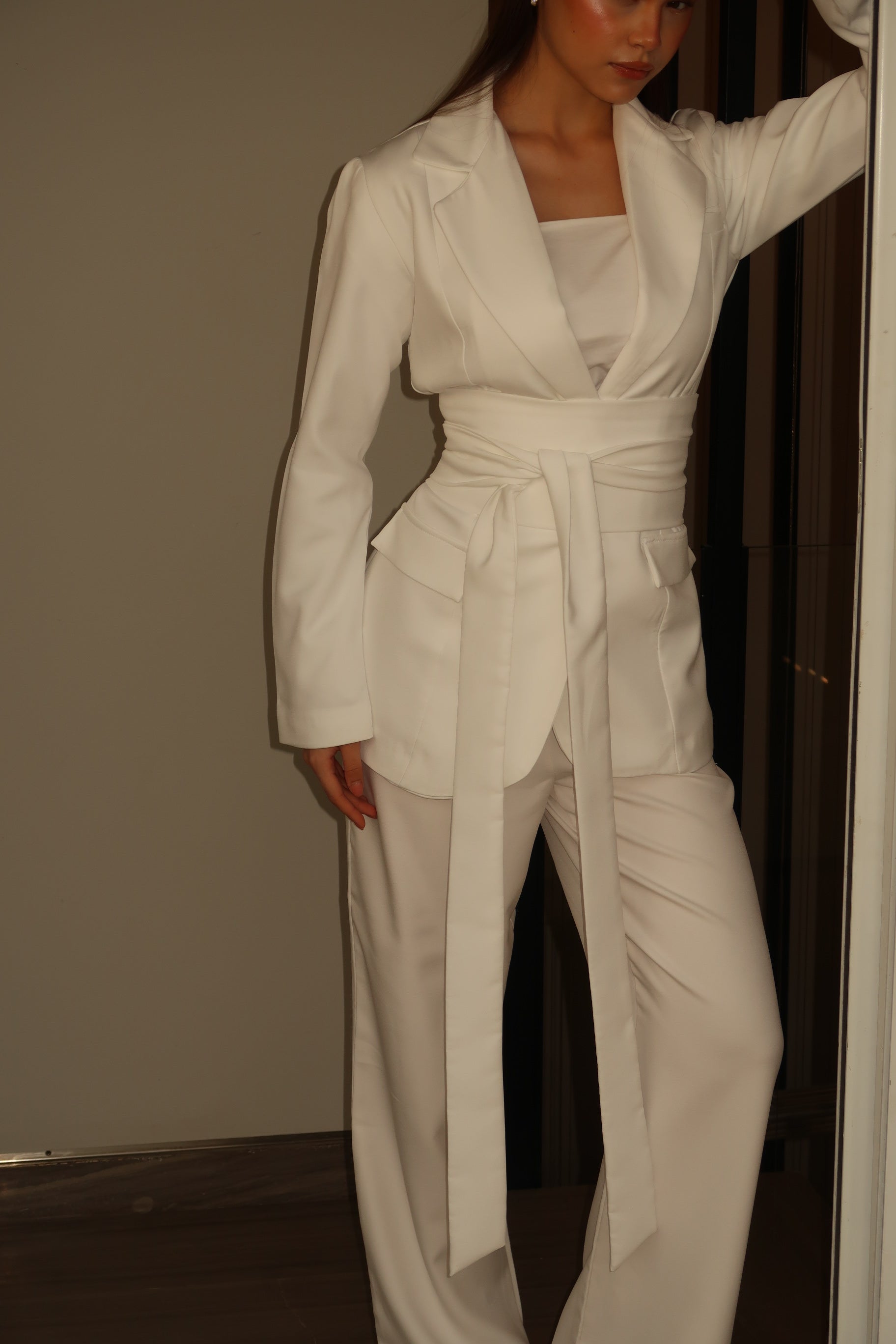The White Belted Suit