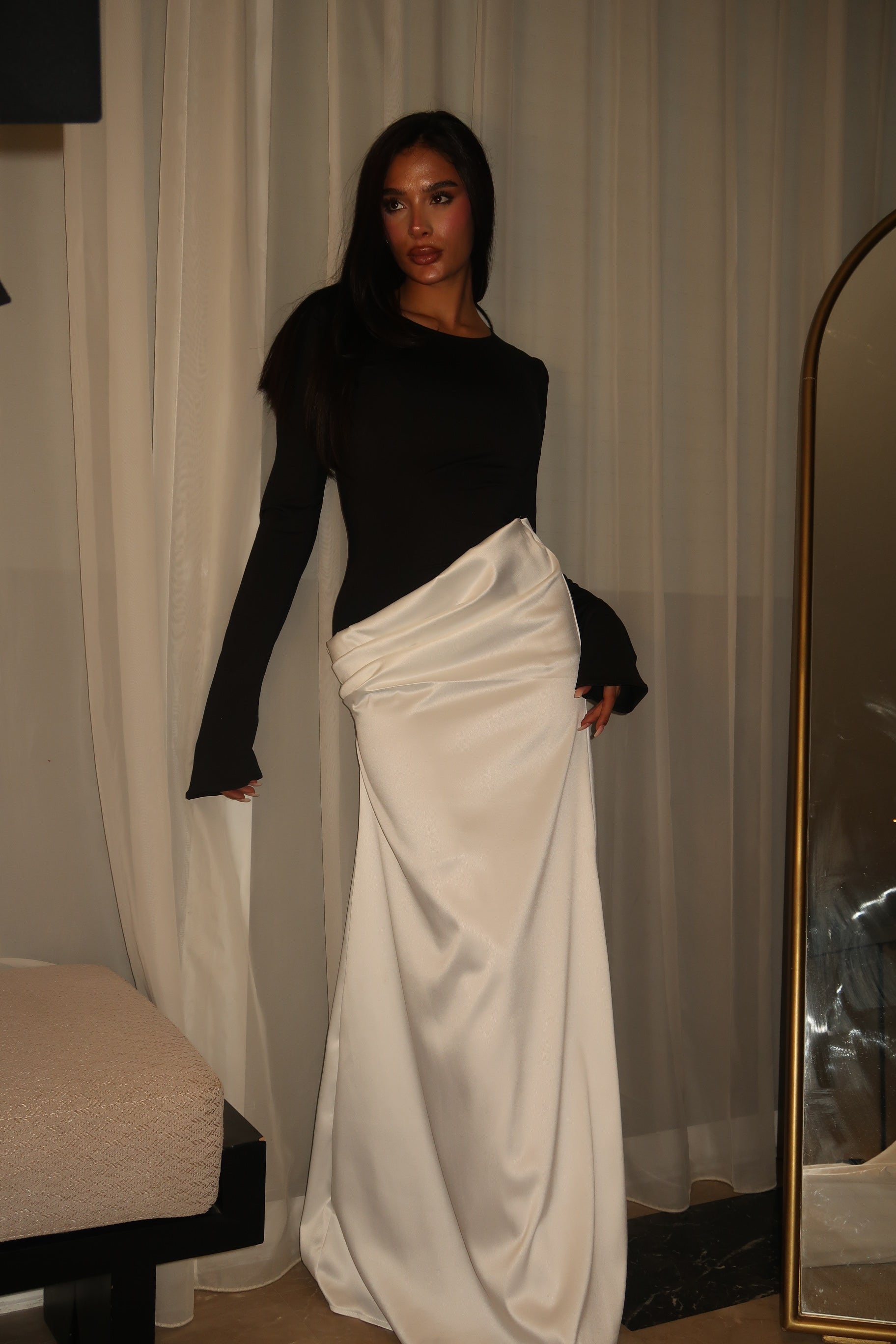 Midnight Pearl dress