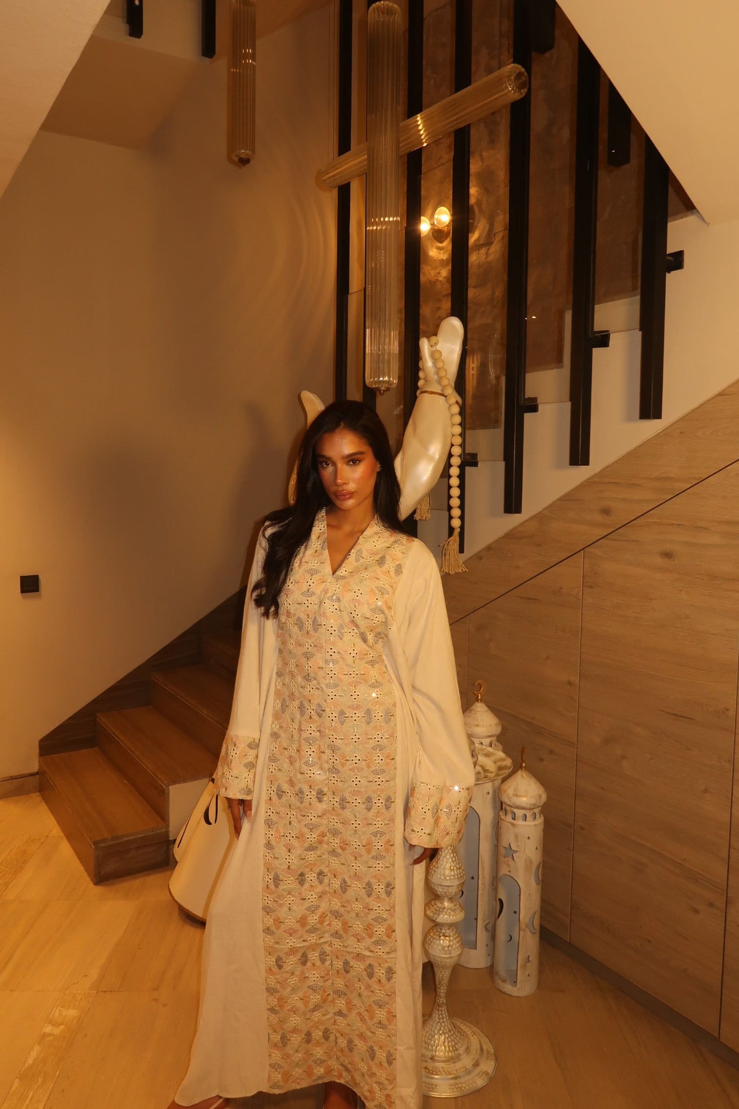 The Moonlit Kaftan Dress