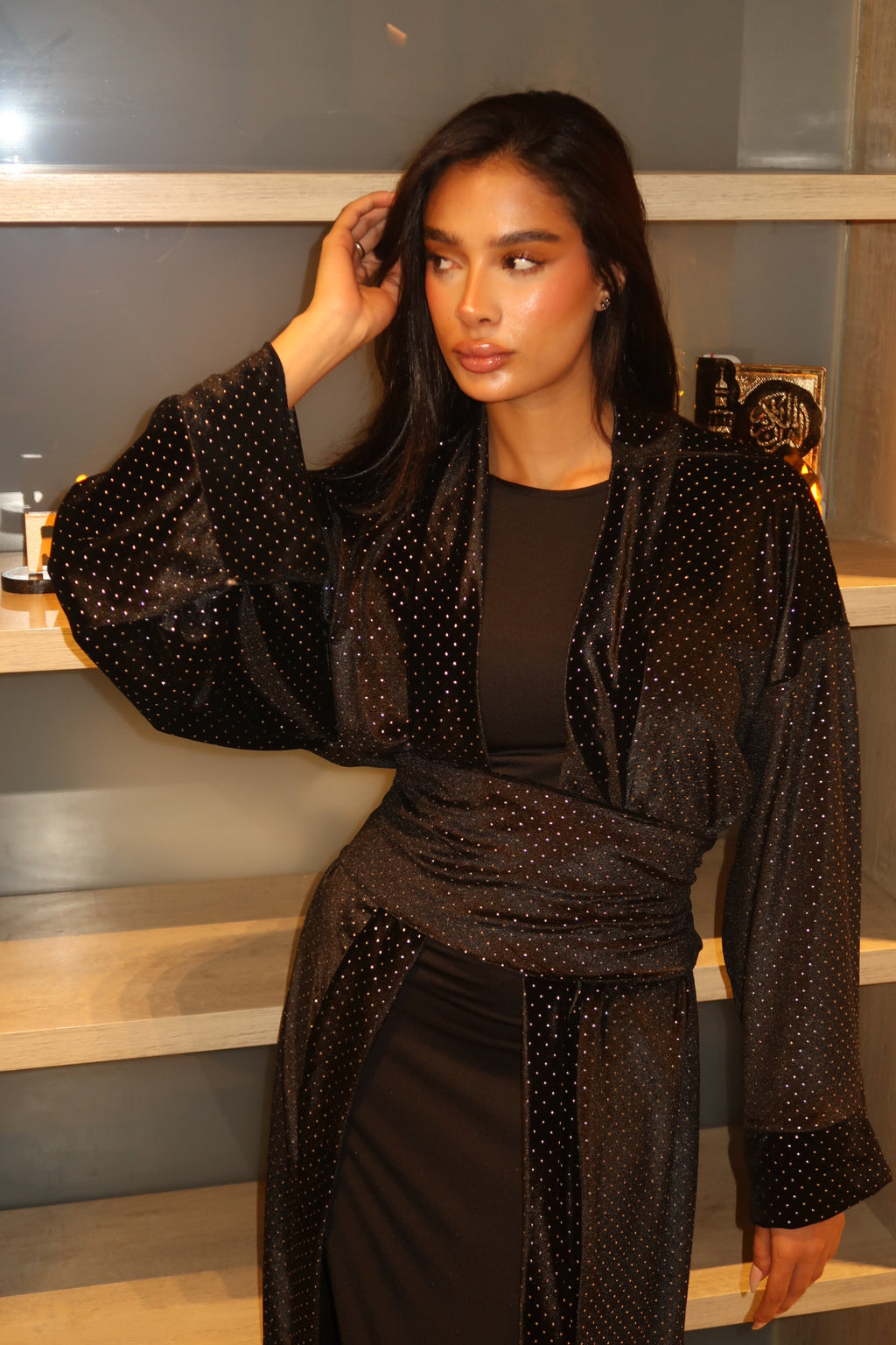 The Bling Velvet Kaftan