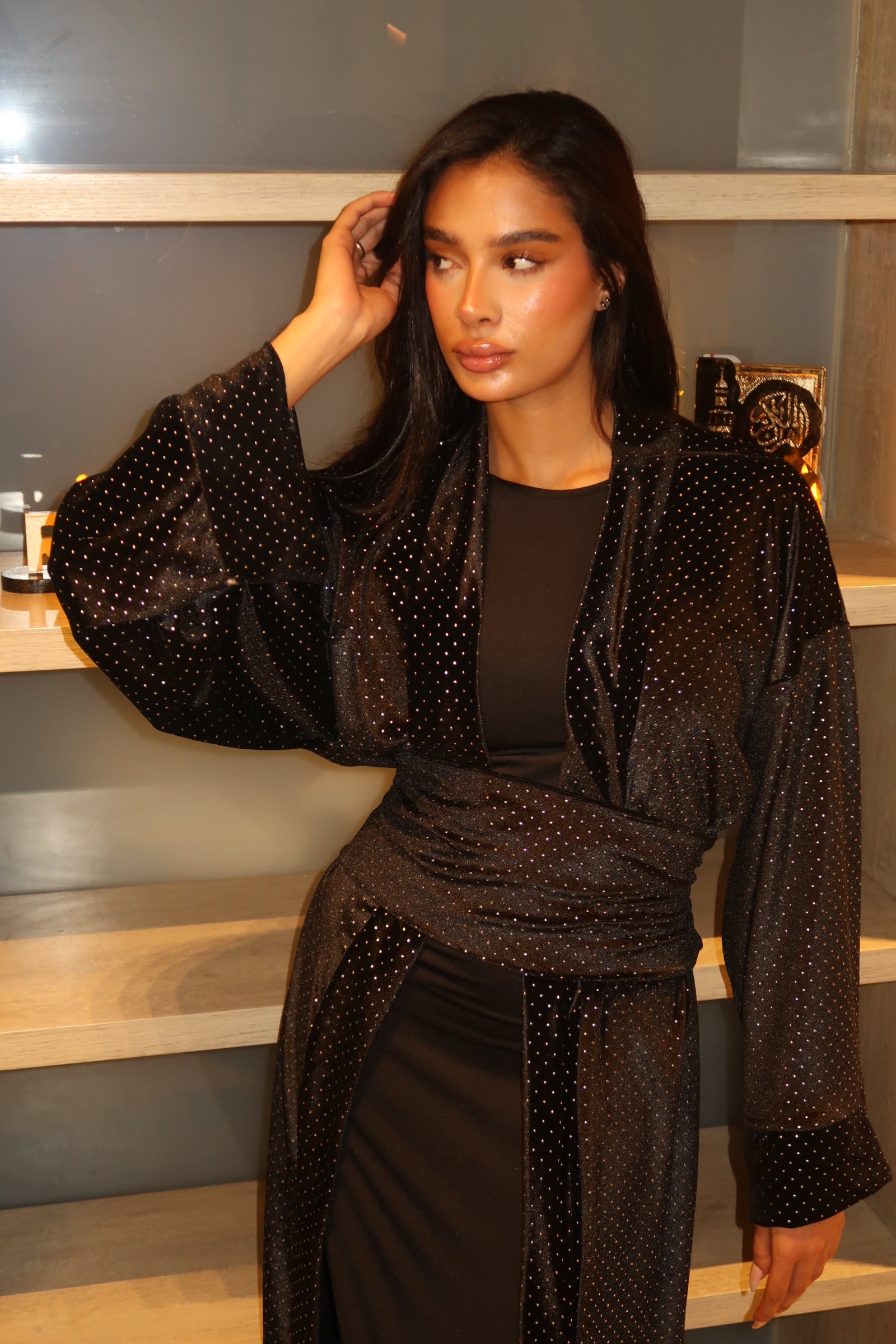 The Bling Velvet Kaftan
