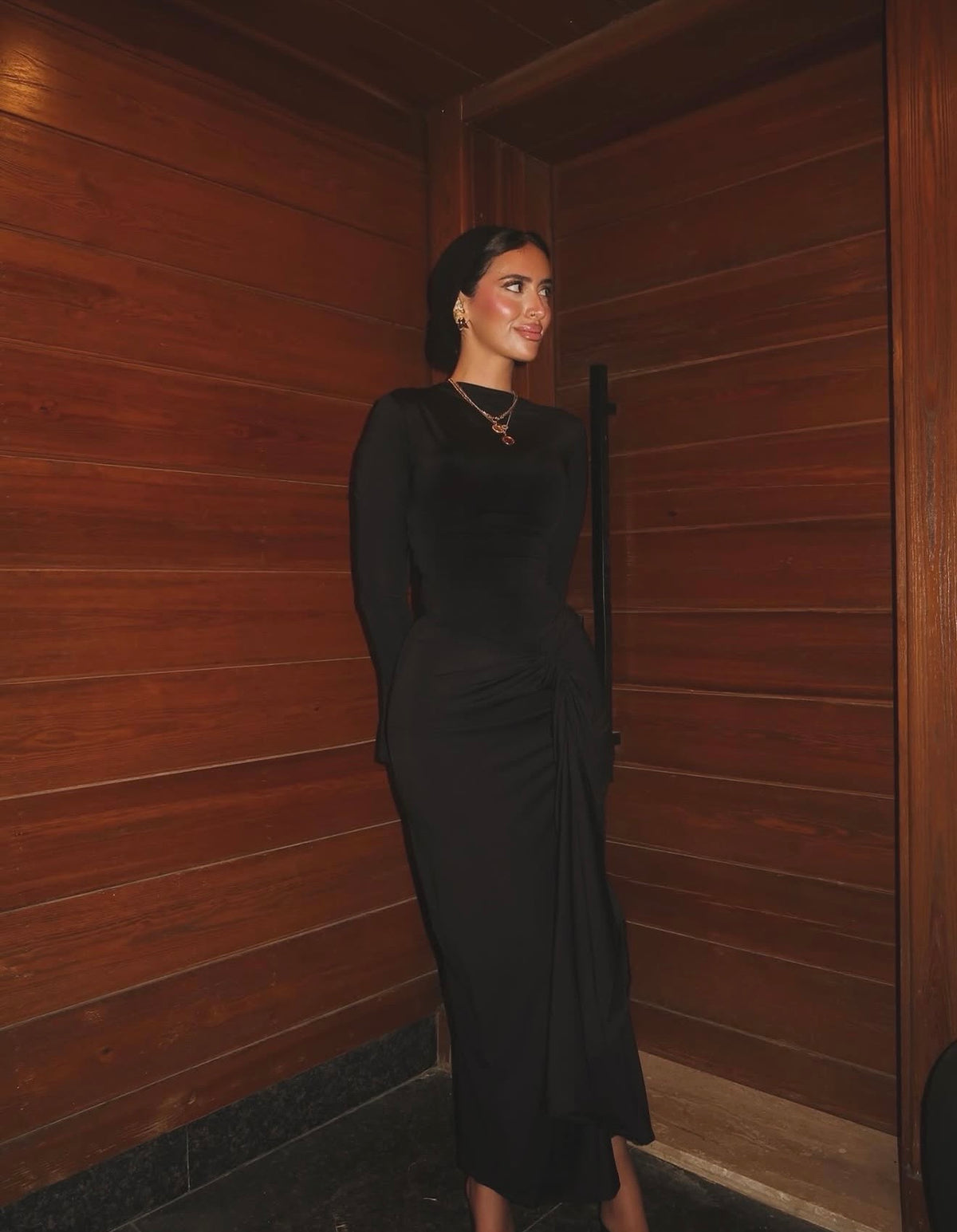 Roma Dress — Black