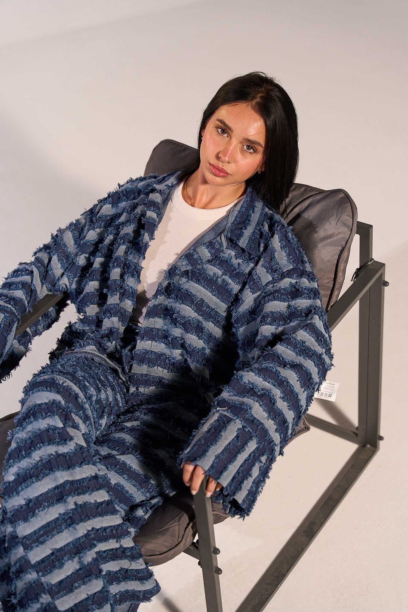 The Stripped Denim set