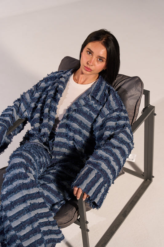 The Stripped Denim set