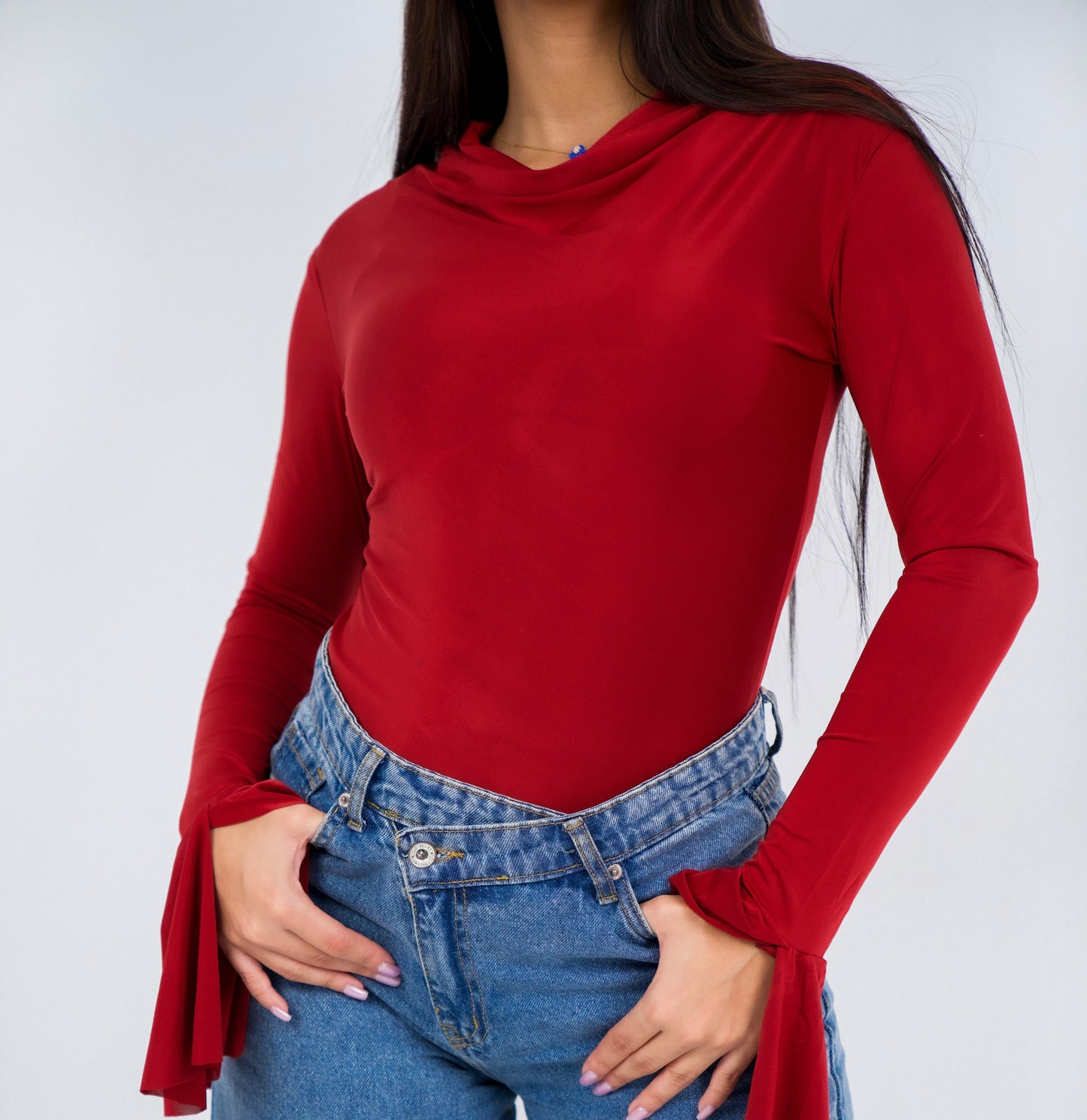 Ruffle bodysuit