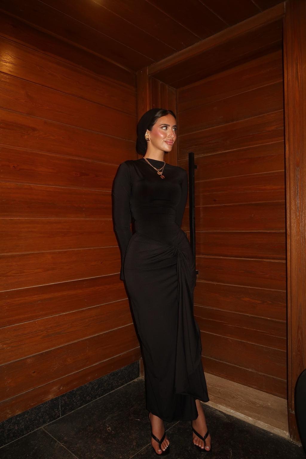 Roma Dress — Black