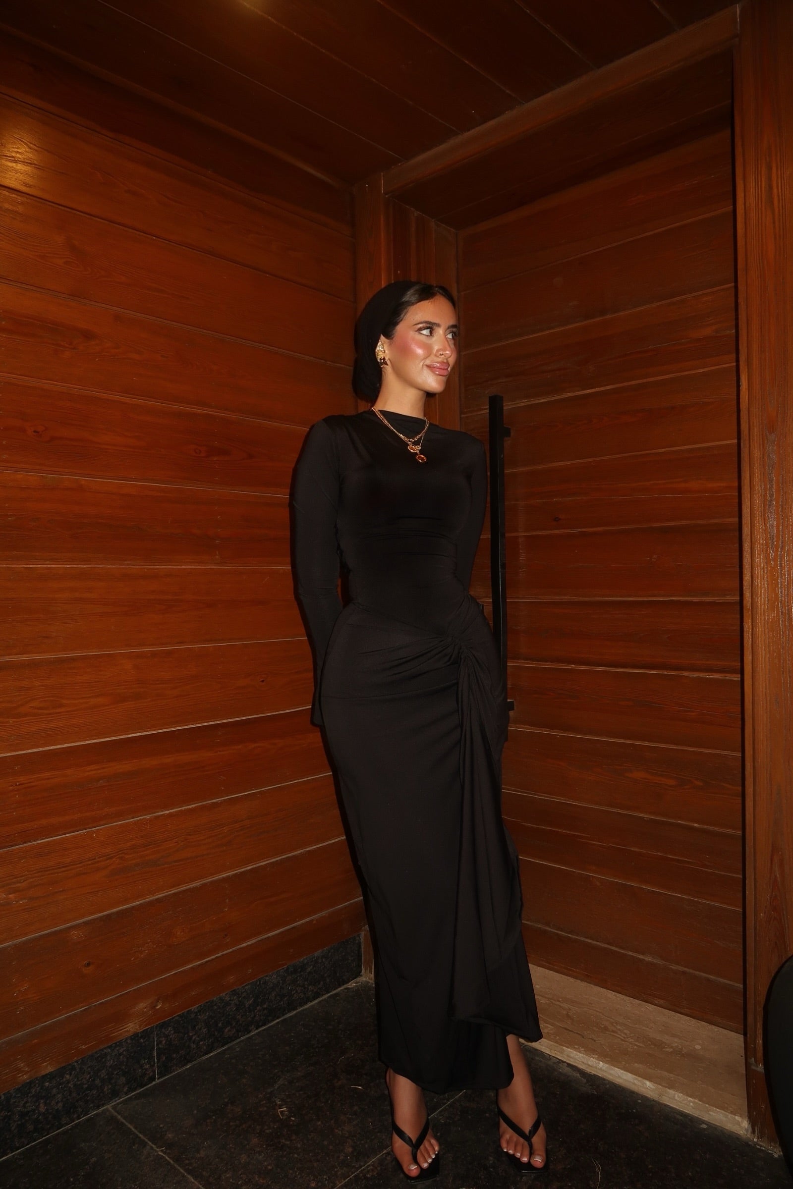 Roma Dress — Black