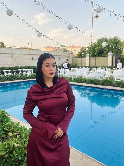 Silk Drappe dress