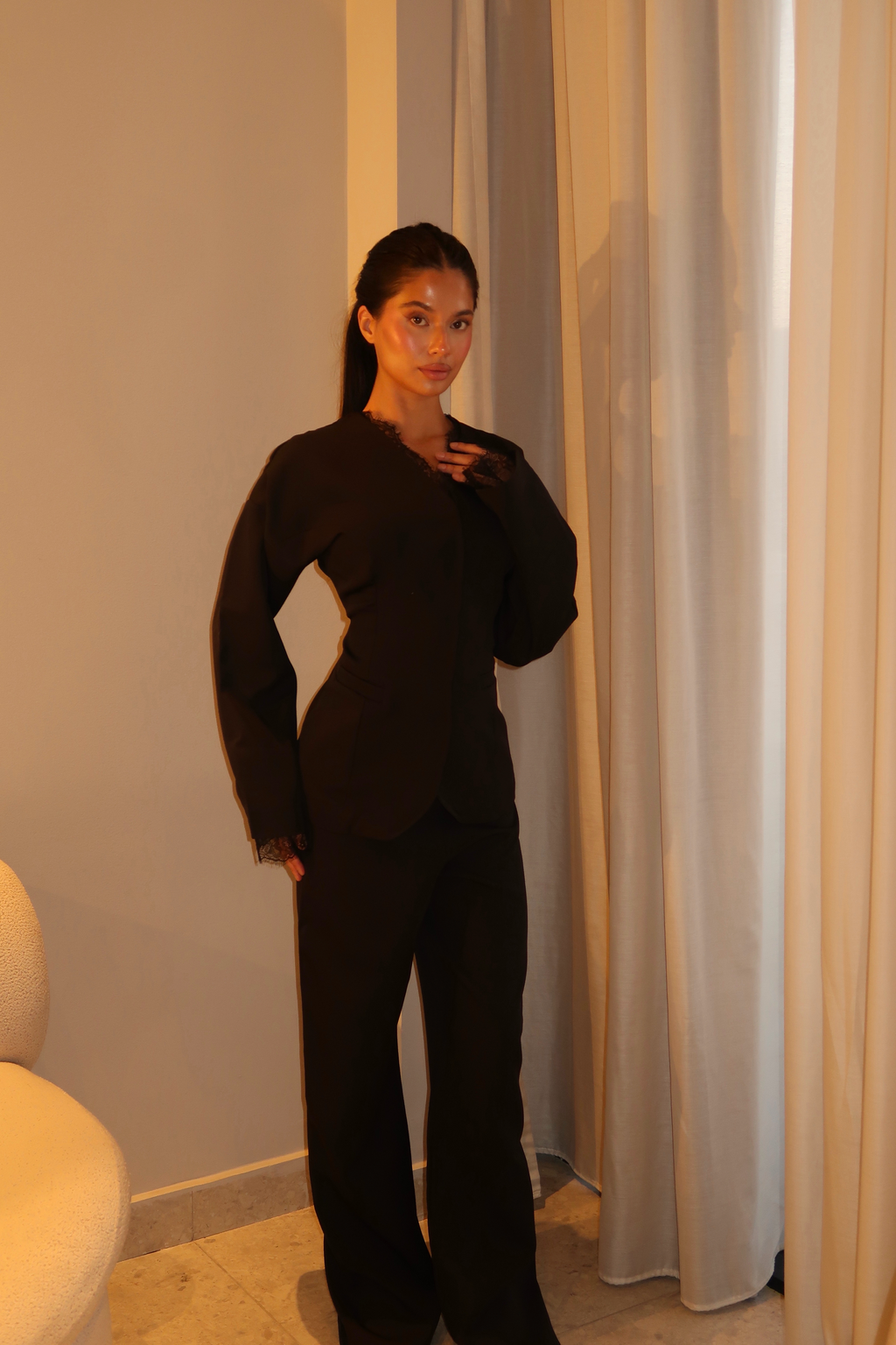The Élan Suit - Black