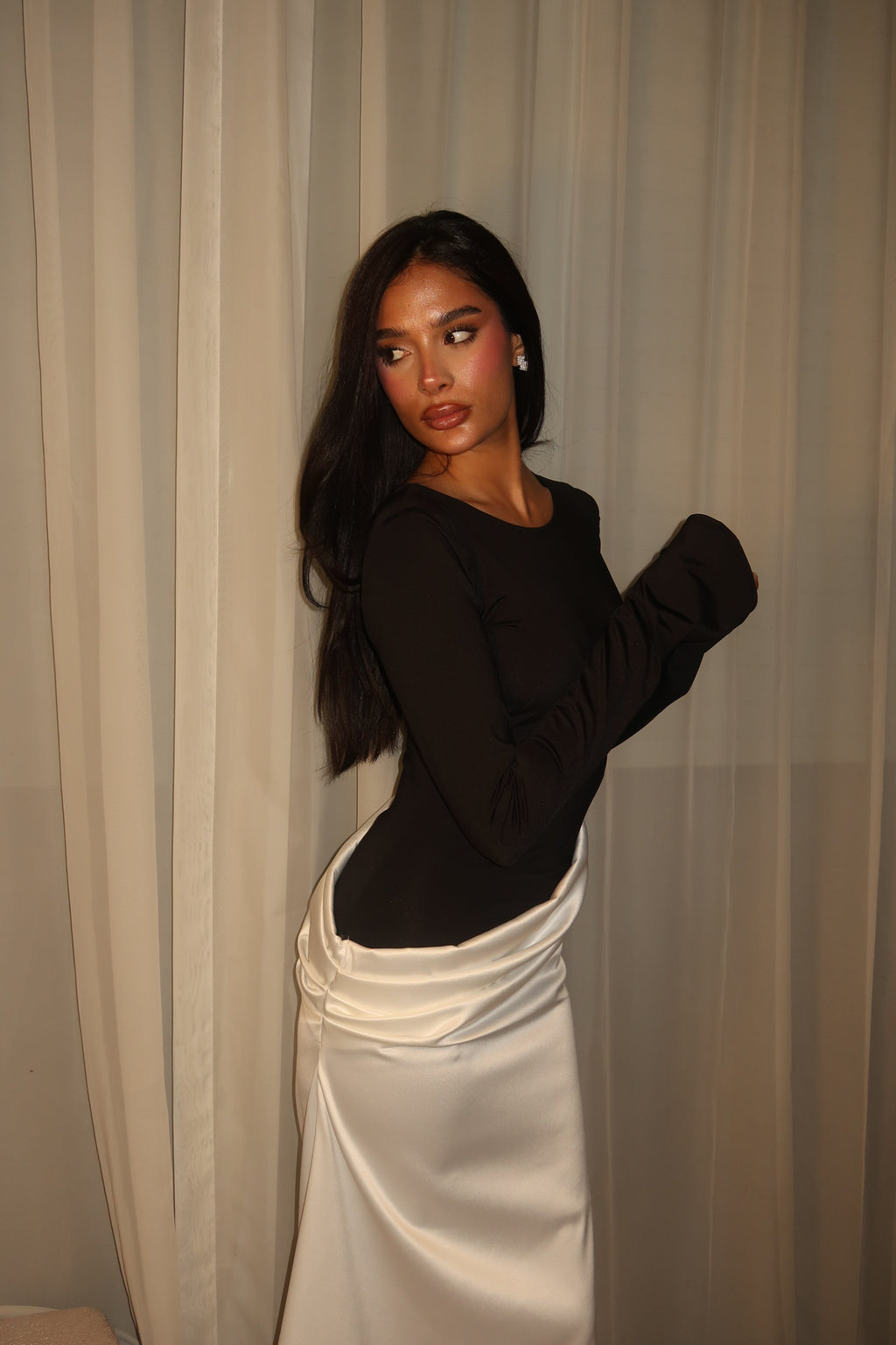 Midnight Pearl dress