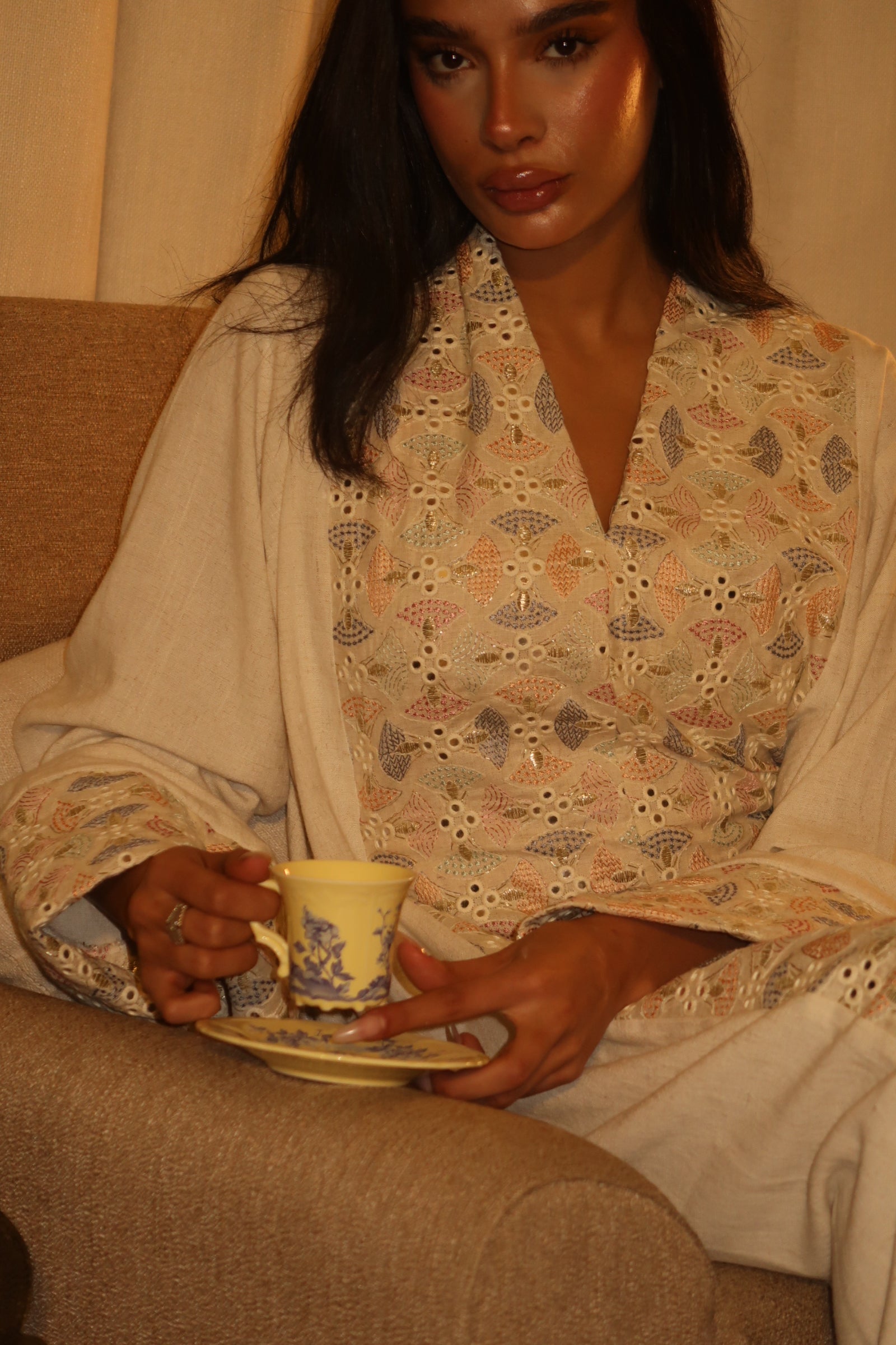 The Moonlit Kaftan Dress