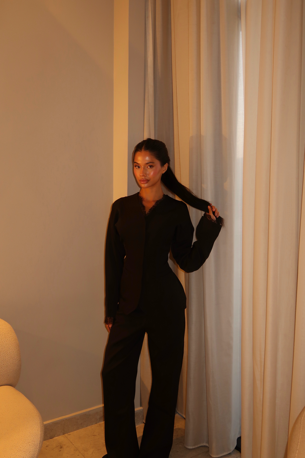 The Élan Suit - Black