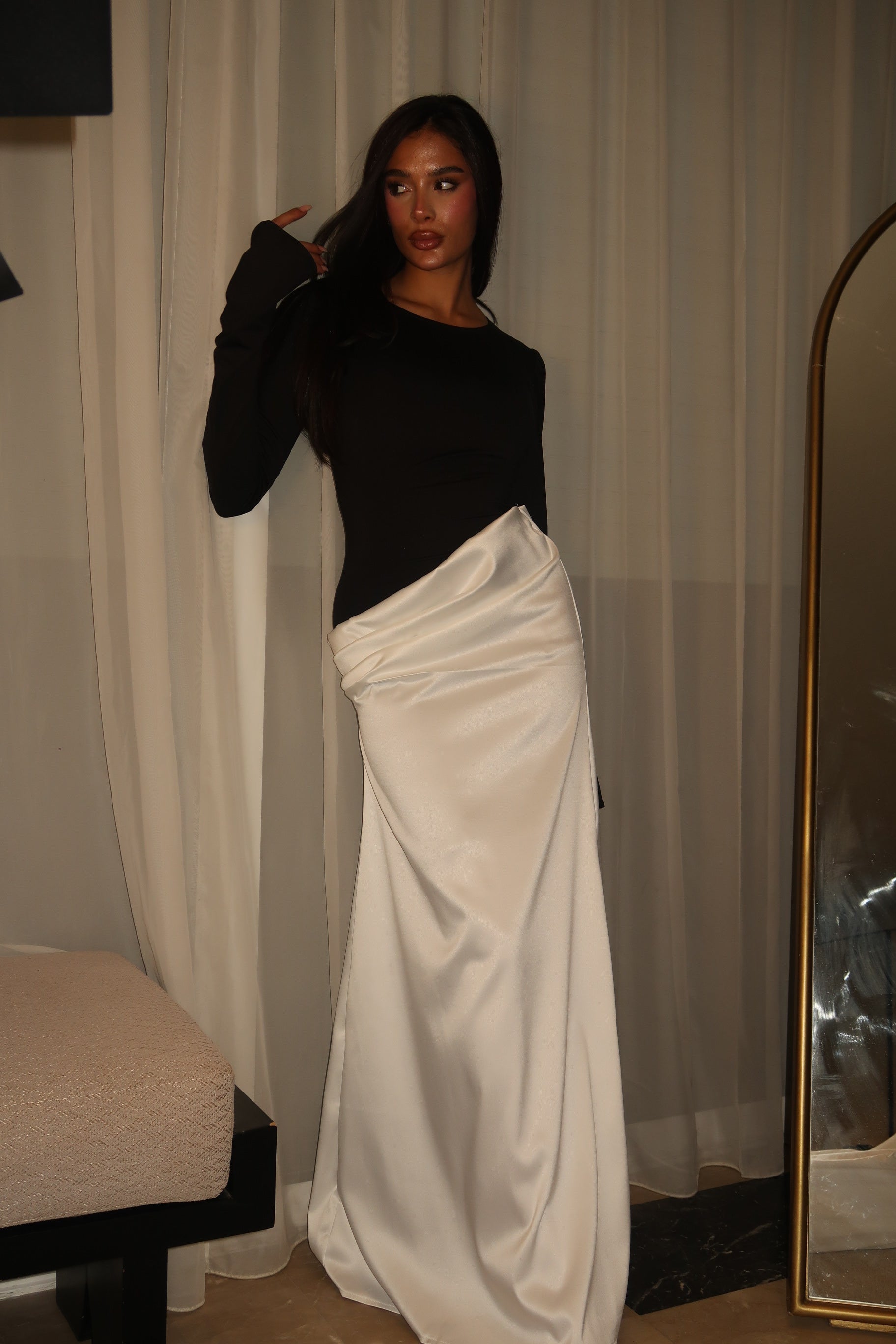 Midnight Pearl dress