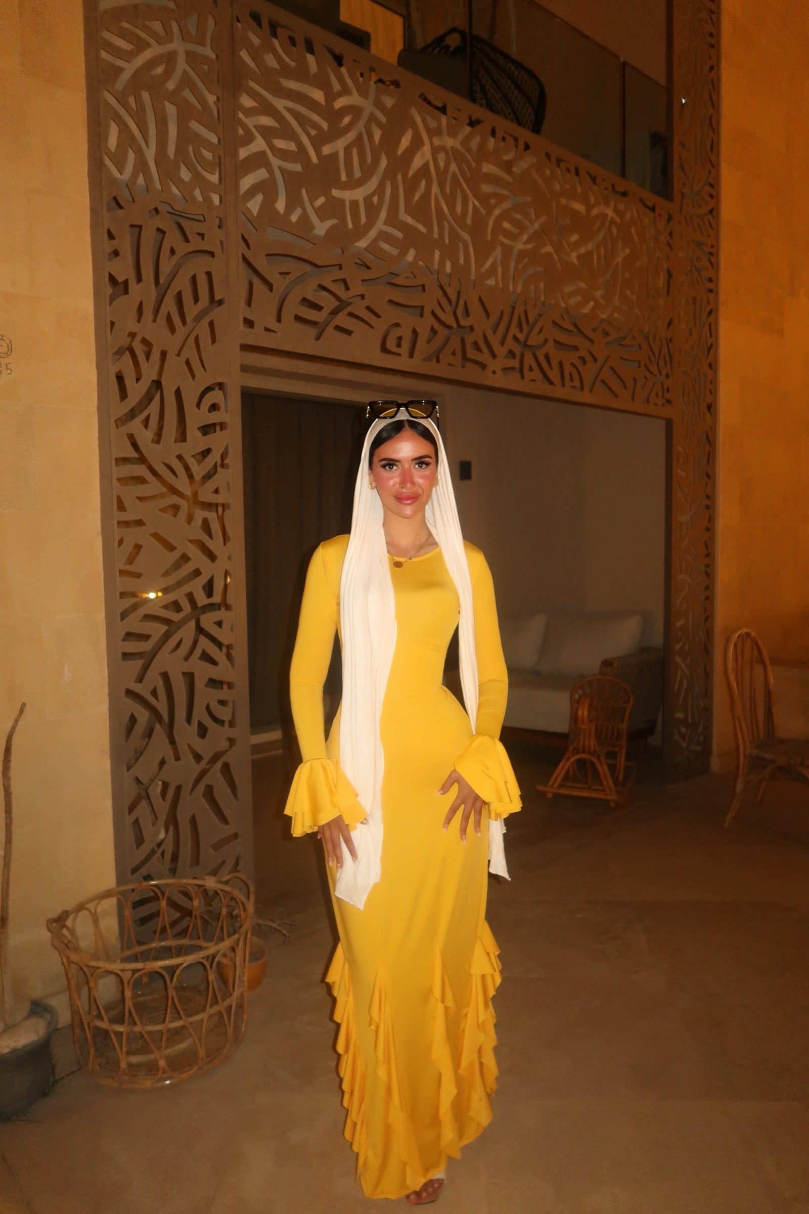 canary yellow dress Ruffle J Dress — Canary Yellow – JJ's Designs