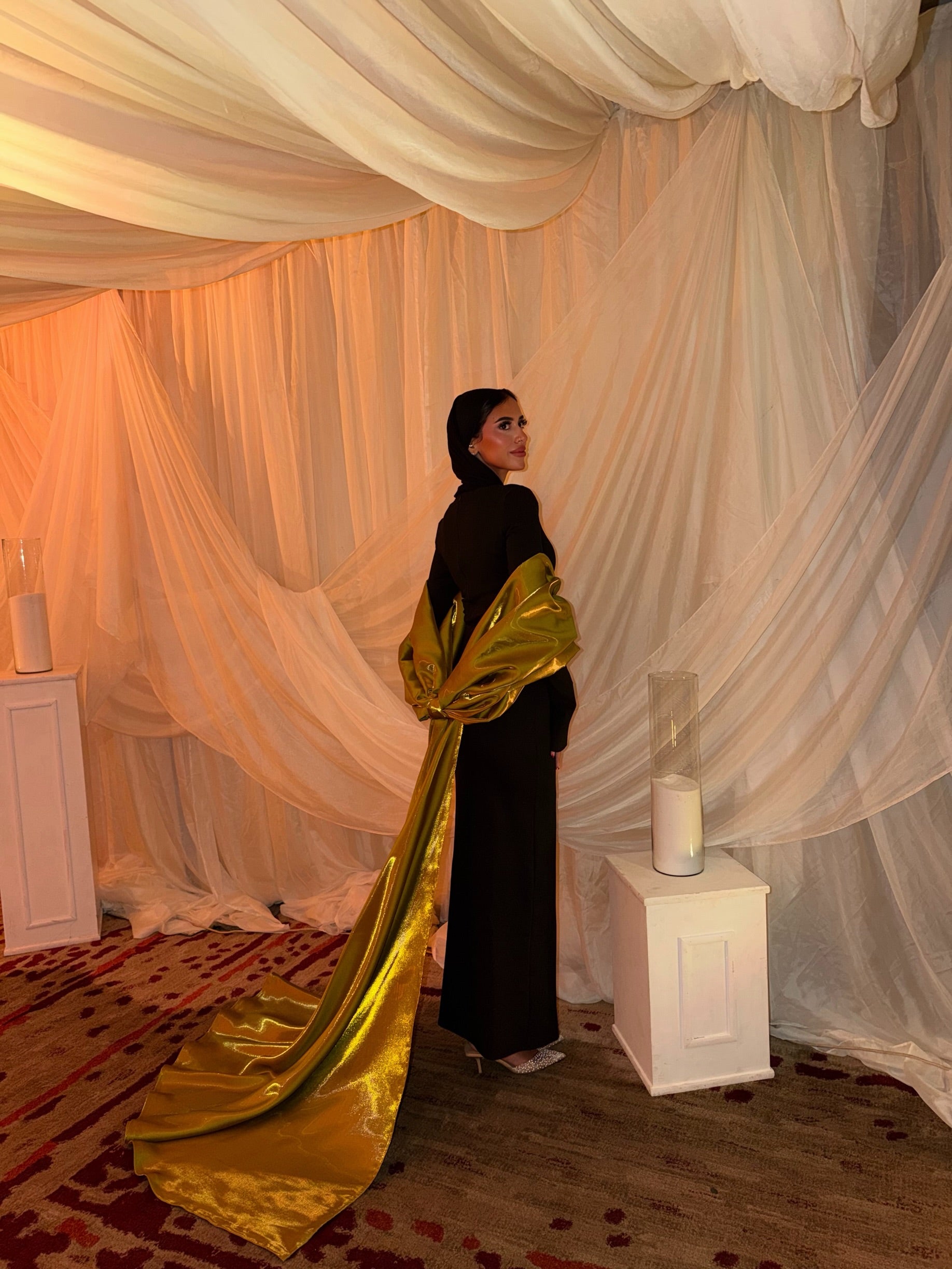 Black x Kiwi bow tie dress – JJ's Designs