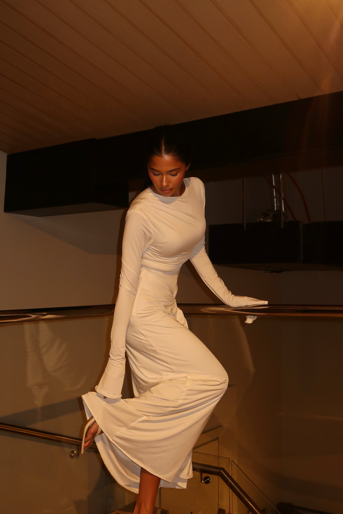 Roma Dress — White